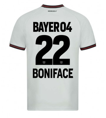 Bayer Leverkusen Victor Boniface #22 Udebanetrøje 2023-24 Kort ærmer